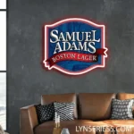 Samuel Adams Neon Sign Logo 1
