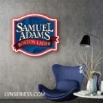Samuel Adams Neon Sign Logo 1