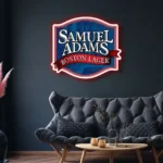 Samuel Adams Neon Sign Logo 1