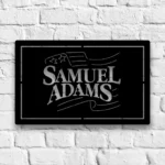 Samuels Adams Metal Sign Samuel Adams 1