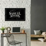 Samuels Adams Metal Sign Samuel Adams 1