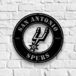 San Antonio Spurs Metal Sign Spurs Star Mark 1