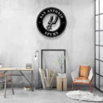 San Antonio Spurs Metal Sign Spurs Star Mark 1