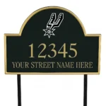 San Antonio Spurs Metal Sign Spurs Team Mark 1