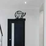 San Antonio Spurs Metal Sign Spurs Word Mark 1