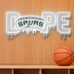 San Antonio Spurs Neon Sign Dripping Dope 1