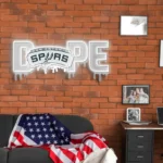 San Antonio Spurs Neon Sign Dripping Dope 1