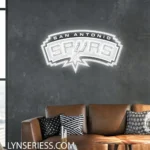 San Antonio Spurs Neon Sign San Antonio Text 1
