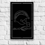 San Diego Chargers Metal Sign Bud Light 1