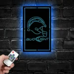 San Diego Chargers Metal Sign Bud Light 1