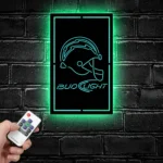 San Diego Chargers Metal Sign Bud Light 1