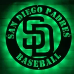 San Diego Padres Metal Sign Logo 1