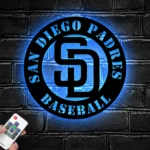 San Diego Padres Metal Sign Logo 1