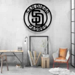 San Diego Padres Metal Sign Mlb 1