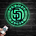 San Diego Padres Metal Sign Mlb 1