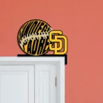 San Diego Padres Metal Sign Padres Baseball 1