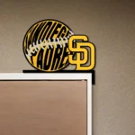 San Diego Padres Metal Sign Padres Baseball 1