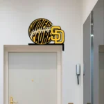 San Diego Padres Metal Sign Padres Baseball 1