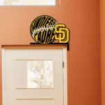 San Diego Padres Metal Sign Padres Baseball 1