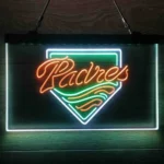 San Diego Padres Neon Sign Artistic 3 Color 1