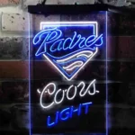 San Diego Padres Neon Sign Coors Light 1