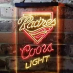 San Diego Padres Neon Sign Coors Light 1