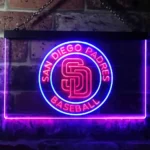 San Diego Padres Neon Sign Logo 1