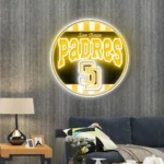 San Diego Padres Neon Sign Retro Acrylic 1