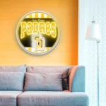 San Diego Padres Neon Sign Retro Acrylic 1
