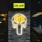 San Diego Padres Neon Sign The Punisher 1