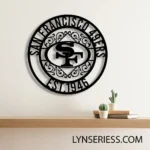 San Francisco 49ers Metal Sign Custom Nfl 1