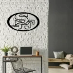 San Francisco 49ers Metal Sign Logo 1