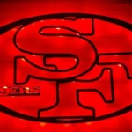 San Francisco 49ers Metal Sign Logo 1
