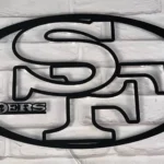 San Francisco 49ers Metal Sign Logo 1