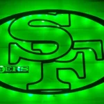 San Francisco 49ers Metal Sign Logo 1