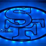 San Francisco 49ers Metal Sign Logo 1