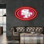 San Francisco 49ers Neon Sign 49ers Sf Icon 1