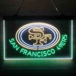 San Francisco 49ers Neon Sign Detailed 3 Color 1