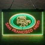 San Francisco 49ers Neon Sign Detailed 3 Color 1