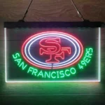 San Francisco 49ers Neon Sign Detailed 3 Color 1
