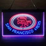 San Francisco 49ers Neon Sign Detailed 3 Color 1