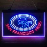 San Francisco 49ers Neon Sign Detailed 3 Color 1