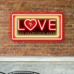 San Francisco 49ers Neon Sign Romance Sign 1