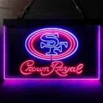 San Francisco 49ers Neon Sign Tiara Royal 1