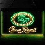 San Francisco 49ers Neon Sign Tiara Royal 1