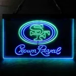 San Francisco 49ers Neon Sign Tiara Royal 1