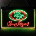 San Francisco 49ers Neon Sign Tiara Royal 1