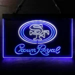San Francisco 49ers Neon Sign Tiara Royal 1