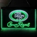 San Francisco 49ers Neon Sign Tiara Royal 1