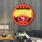 San Francisco 49ers Neon Sign Vintage Acrylic 1